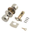 ERA 168-61 Ball Mortice Knob Set Polished Chrome 67mm