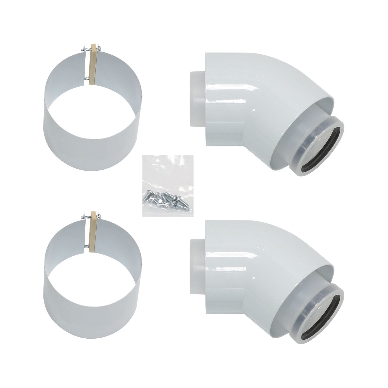 Heatline Flue Bends 45° 2 Pack (261KX)