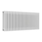 Reina 500mm x 1010mm 4835BTU White Horizontal 4 Column Radiator