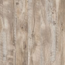 Wilsonart Omega Modern Croxdale Plank Square Edge Matt Brown Wood Effect Laminate Breakfast Bar 4100mm x 900mm x 38mm