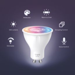 TP-Link Tapo  GU10 RGB & White LED Smart Light Bulb 3.7W 350lm 4 Pack
