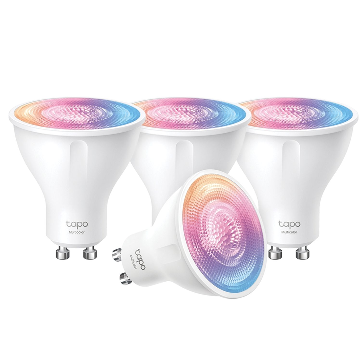 TP-Link Tapo GU10 RGB & White LED Smart Light Bulb 3.7W 350lm 4 Pack (261RN)