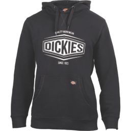 Dickies Rockfield Sweatshirt Hoodie Black 2X Large 43-46" Chest
