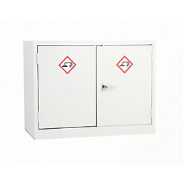 Barton  1-Shelf Acid Cabinet White 915mm x 457mm x 711mm