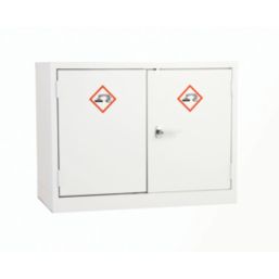 Barton  1-Shelf Acid Cabinet White 915mm x 457mm x 711mm