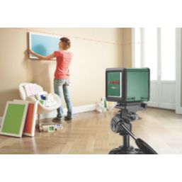 Bosch Quigo Plus 0603663602 Red Self-Levelling Cross-Line Laser