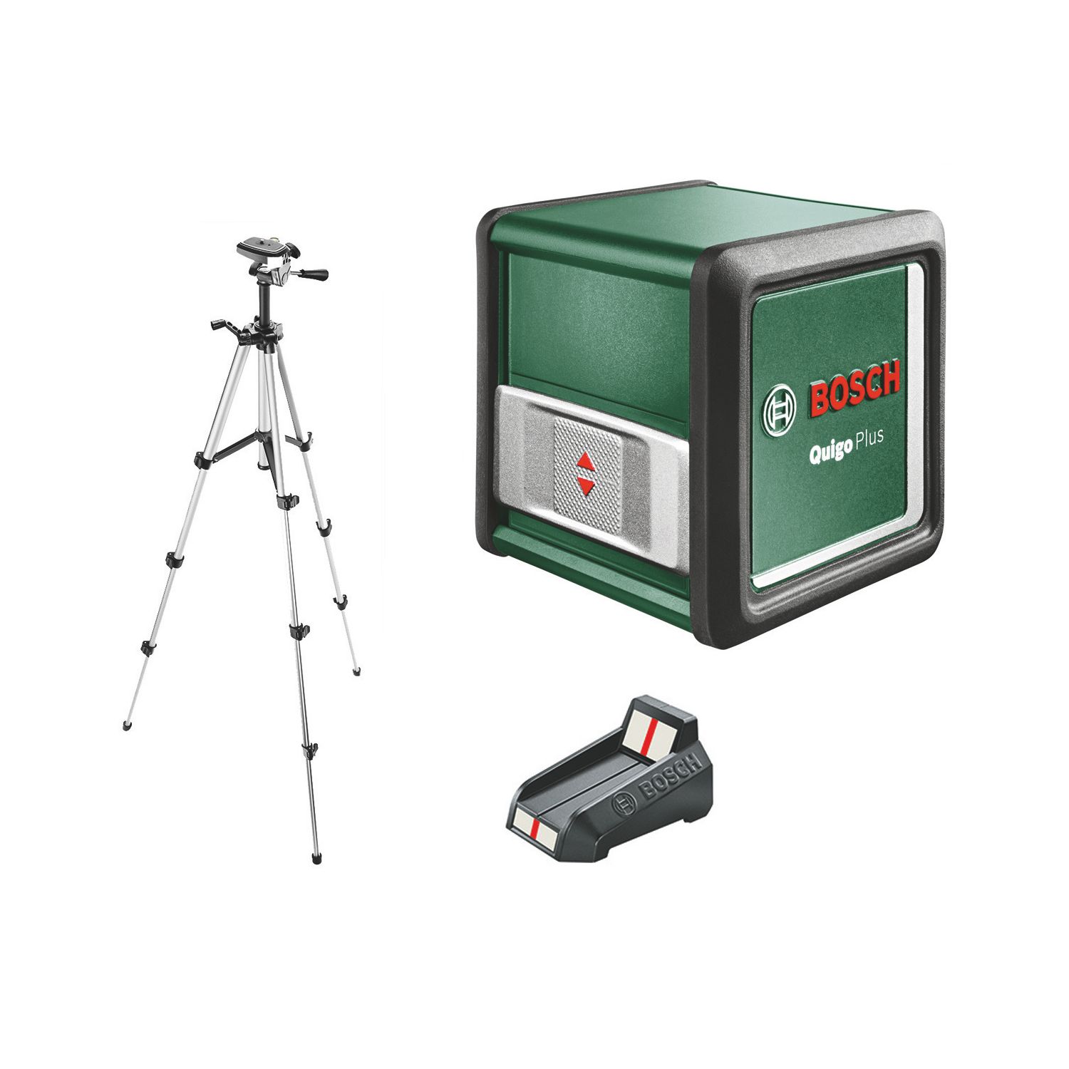 Bosch Quigo Plus 0603663602 Red Self-Levelling Cross-Line Laser (261YE)