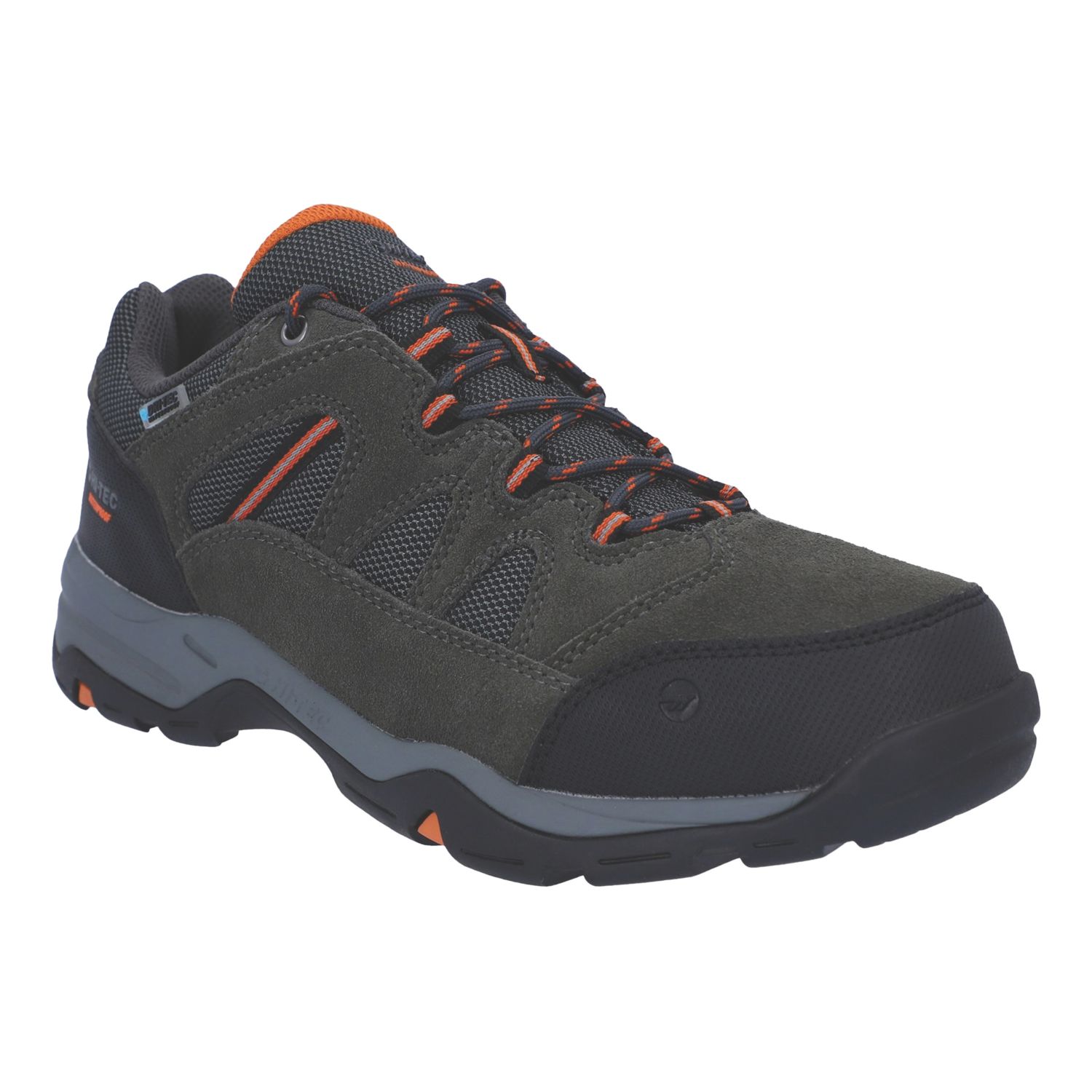 Hi-Tec Bandera II Low Size 7 Grey Waterproof Non Safety Trainers (261YG)