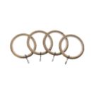 Universal Brass Metal Curtain Rings 28mm 4 Pack