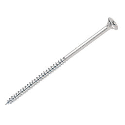 Silverscrew  PZ Double-Countersunk Self-Tapping Multipurpose Screws 5mm x 100mm 100 Pack