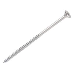 Silverscrew  PZ Double-Countersunk Thread Cutting Multipurpose Screws 5mm x 100mm 100 Pack