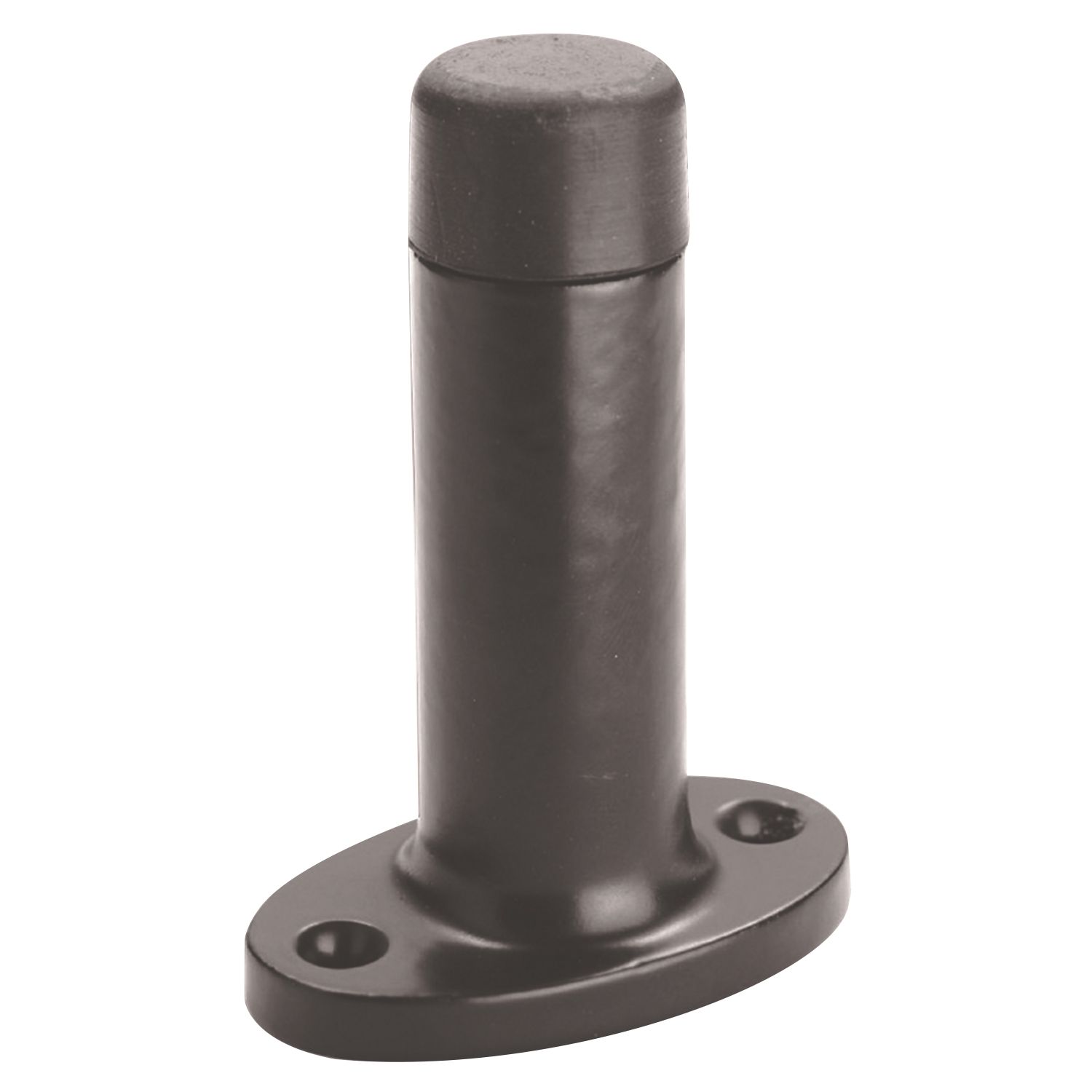 Carlisle Brass Cylinder Projection Door Stop 22 x 73mm Antique Black (2627P)