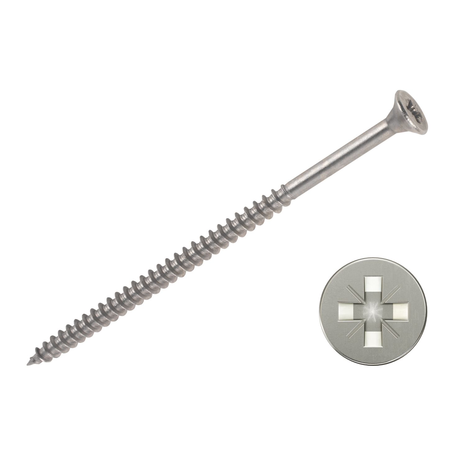 Ultra Screw PZ Double-Countersunk Thread Forming Multipurpose Screws 5mm x 100mm 100 Pack (26281)
