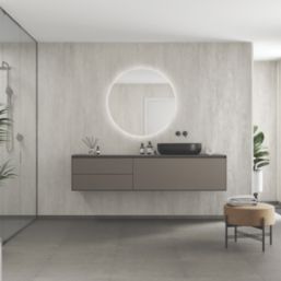 Fibo Signature Wet Wall Panelling Rustic Abbey Shale 2400mm x 600mm x 10.2mm