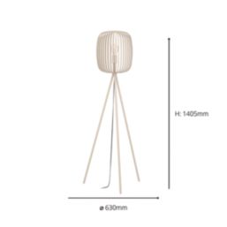 Eglo Romazzina Floor Lamp Sandy