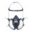 3M 4255+ One Size Half Mask Respirator with Filters A2-P3