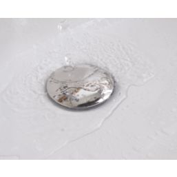 Bristan Chrome-Plated Brass 70mm Click‑Clack Bath Waste
