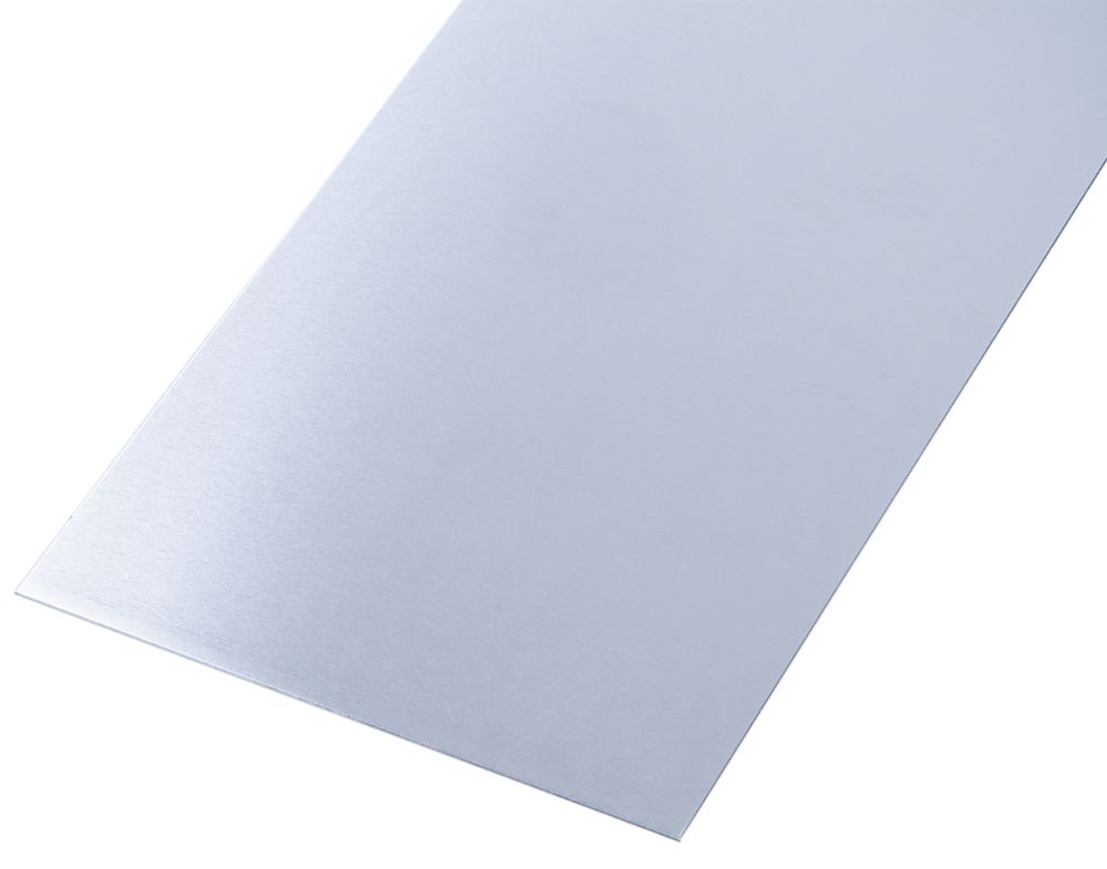 Rothley Smooth Protective Door Plate Aluminium 120mm x 1000mm Screwfix