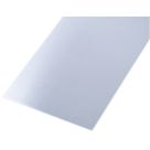 Rothley Smooth Protective Door Plate Aluminium 120mm x 1000mm x 0.75mm