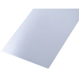 Rothley Smooth Protective Door Plate Aluminium 120mm x 1000mm x 0.75mm