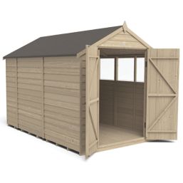 Forest  6' x 10' (Nominal) Apex Overlap Timber Shed with Assembly