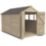 Forest  6' x 10' (Nominal) Apex Overlap Timber Shed with Assembly
