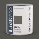 LickPro Max+ 2.5Ltr Black 03 Matt Emulsion  Paint