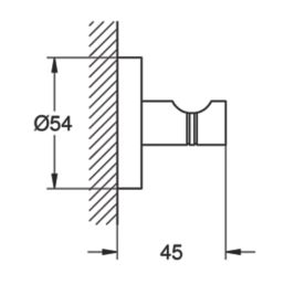 Grohe Essentials Robe Hook Chrome