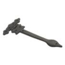 Hardware Solutions Antique Black  Spear Hinge 300mm x 96mm