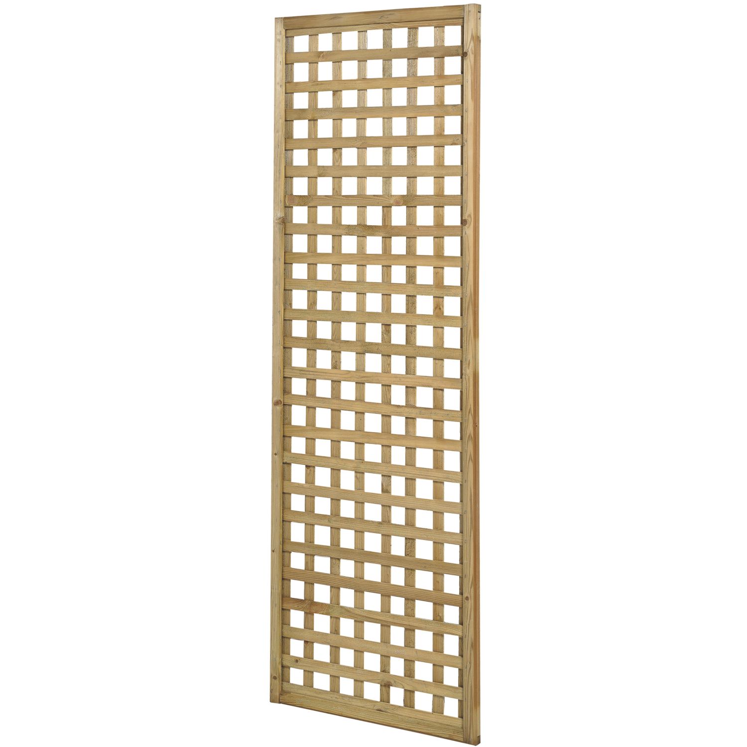 Forest Premium Framed Softwood Rectangular Garden Trellis 2' x 6' 4 Pack (262KP)