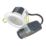 Collingwood H2 Lite Select Fixed  Fire Rated LED Downlights Matt White 5W 600-650lm 10 Pack