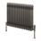 Reina 600mm x 785mm 3449BTU Raw Metal Horizontal 3 Column Radiator