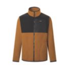 Regatta Frankie Borg Full Zip Fleece Rich Tan/Black  Medium 39-40" Chest