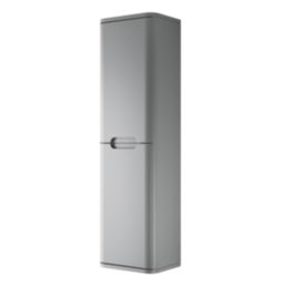 Curve Tall Unit Grey Matt 350mm x 250mm x 1200mm