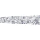 Splashwall  Grey/White Matt MDF Splashback 2440mm x 600mm x 9mm