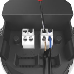 Calex SMD 220-240V 2700-6500K Adjustable Tilting Head  LED Smart Downlight With Variable White Light Black 4.9W 345lm