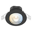 Calex SMD 220-240V 2700-6500K Adjustable Tilting Head  LED Smart Downlight With Variable White Light Black 4.9W 345lm