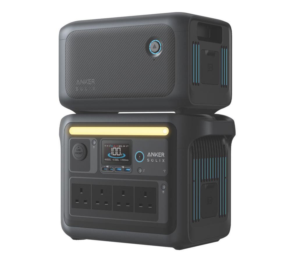 Anker Solix BP1000 2000W Expansion Battery 1056Wh - Screwfix