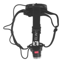 Elwis Craft PRO H650R Rechargeable LED Headtorch Black 650lm