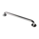 Nymas NymaCARE Straight Doc M Grab Rail Polished Stainless Steel 600mm