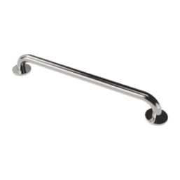 Nymas NymaCARE Straight Doc M Grab Rail Polished Stainless Steel 600mm