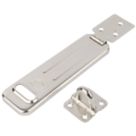 Smith & Locke Hasp & Staple Nickel 150mm