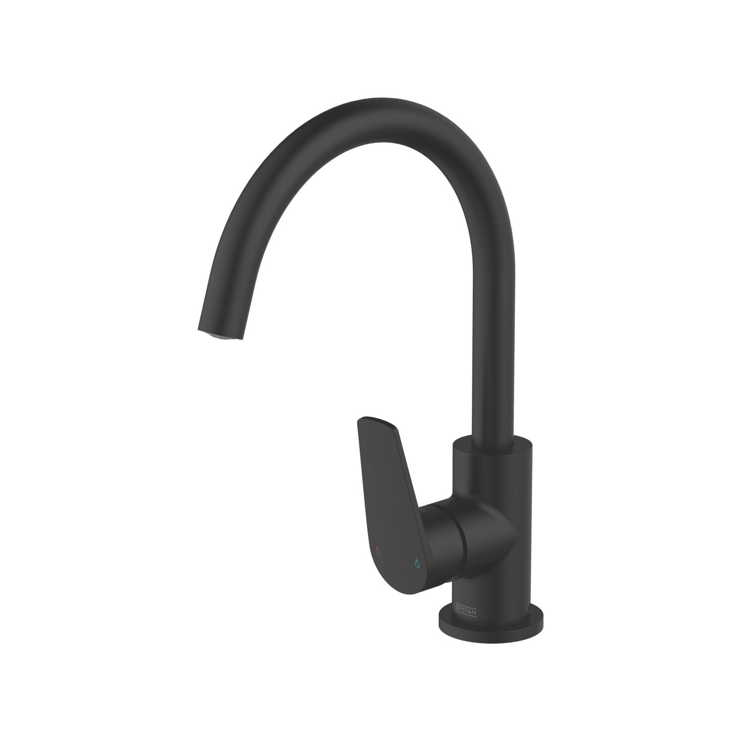 Bristan Raspberry Monobloc Sink Mixer Tap Black (263AJ)