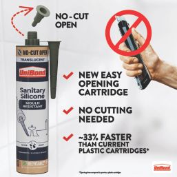 Unibond  Sanitary Sealant Translucent 280ml
