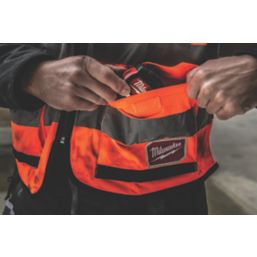 Milwaukee Premium Hi-Vis Vest Orange Large / X Large 42" Chest