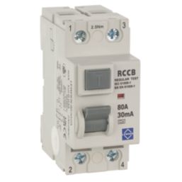 Lewden  80A 30mA 1+N A Curve  RCCB