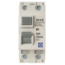 Lewden  80A 30mA 1+N A Curve  RCCB