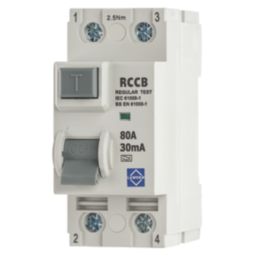 Lewden  80A 30mA 1+N A Curve  RCCB
