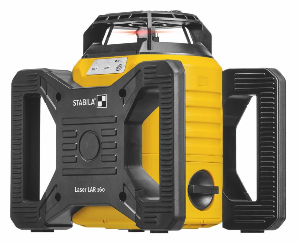 Stabila LAR 160 Red Self-Levelling Rotary Laser Set With Receiver