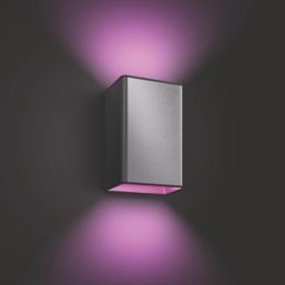 Philips Hue Resonate Outdoor LED Smart Up/Down Wall Light Inox 8W 1180lm